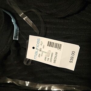 Long black cartagena. New with tag size M. Maurices